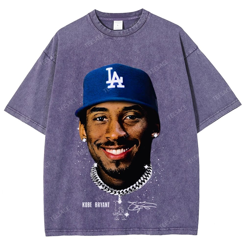 "Kobe in LA" Big Face Bling T-Shirt
