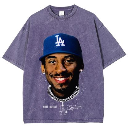 "Kobe in LA" Big Face Bling T-Shirt
