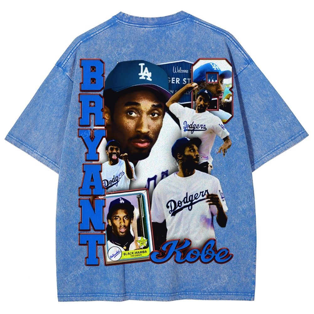 "Kobe in LA" Big Face Bling T-Shirt