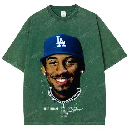 "Kobe in LA" Big Face Bling T-Shirt