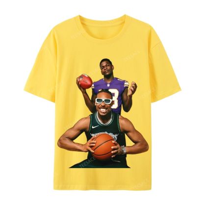 Anthony Edwards & Justin Jefferson Vintage Cotton Tee