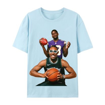 Anthony Edwards & Justin Jefferson Vintage Cotton Tee
