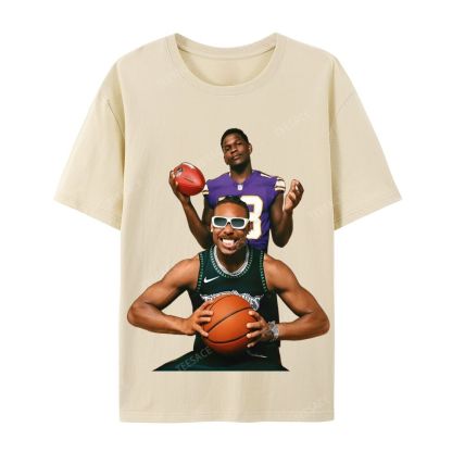 Anthony Edwards & Justin Jefferson Vintage Cotton Tee