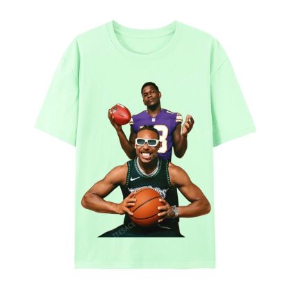 Anthony Edwards & Justin Jefferson Vintage Cotton Tee