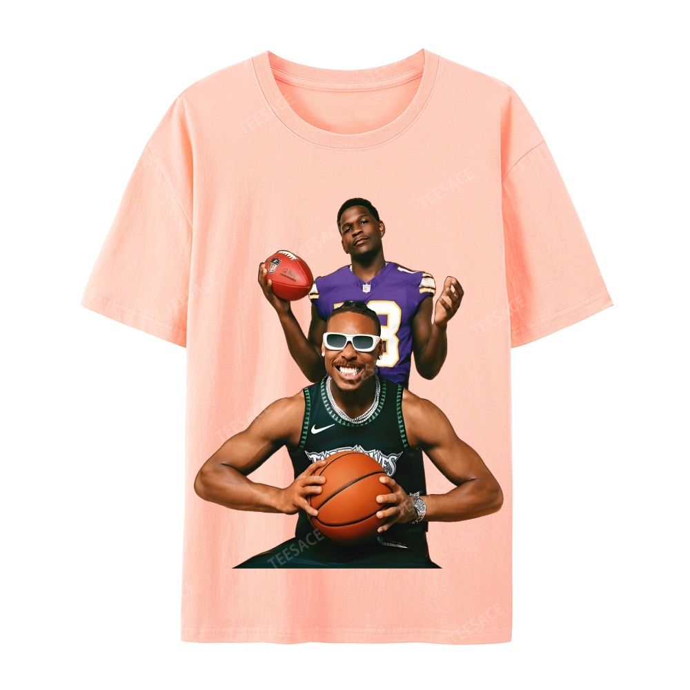 Anthony Edwards & Justin Jefferson Vintage Cotton Tee