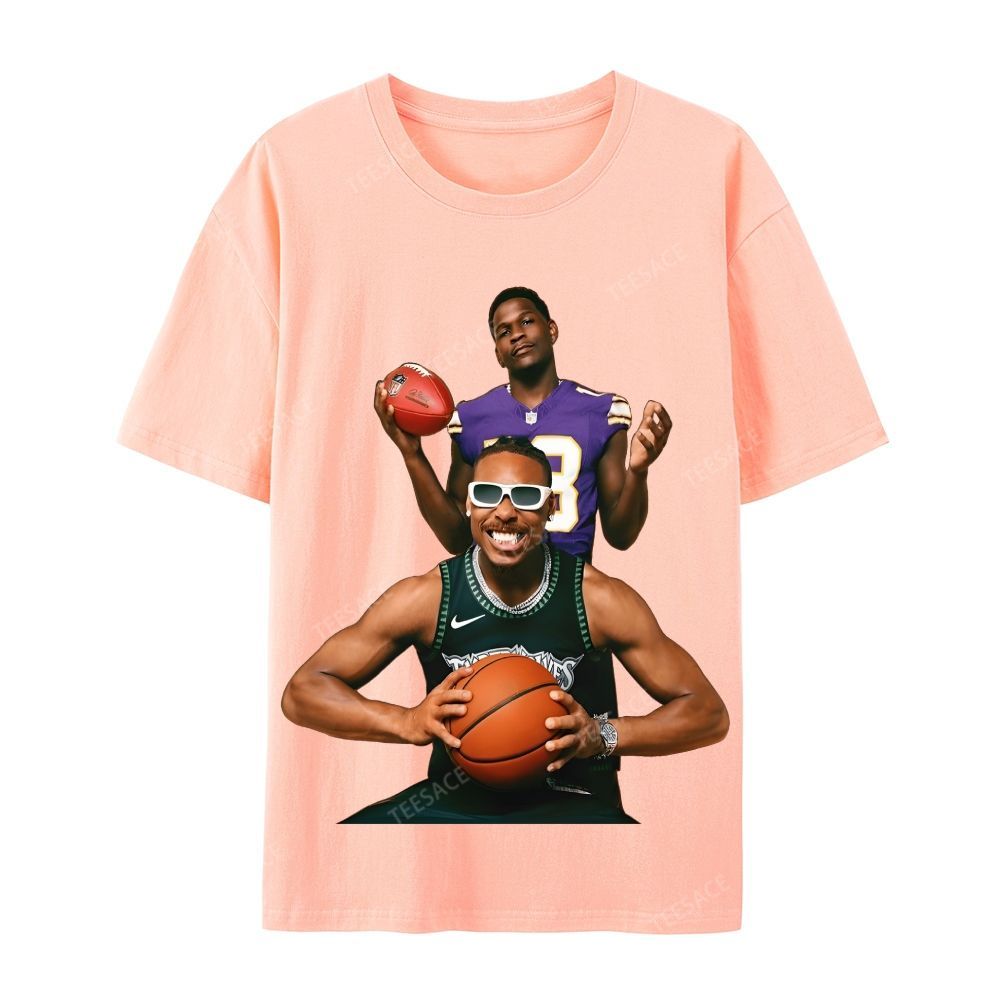 Anthony Edwards & Justin Jefferson Vintage Cotton Tee