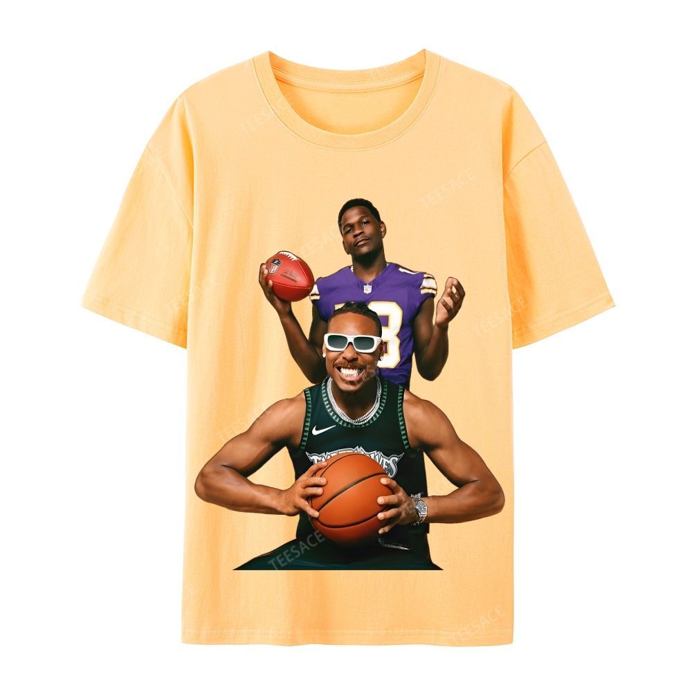 Anthony Edwards & Justin Jefferson Vintage Cotton Tee