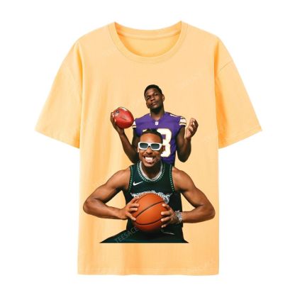 Anthony Edwards & Justin Jefferson Vintage Cotton Tee