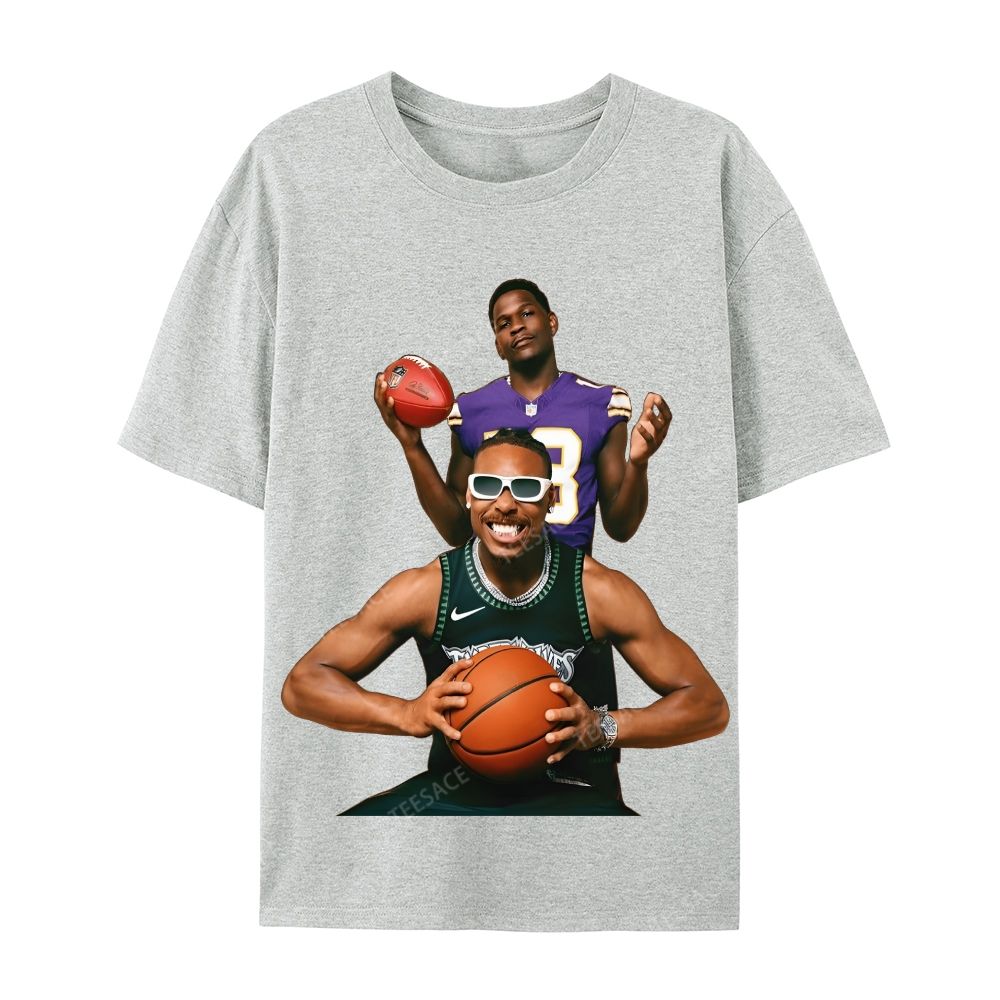 Anthony Edwards & Justin Jefferson Vintage Cotton Tee