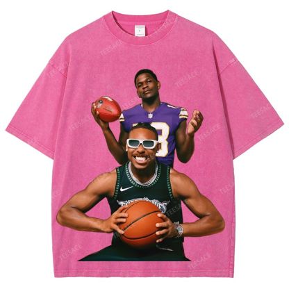 Anthony Edwards & Justin Jefferson Vintage Washed Tee