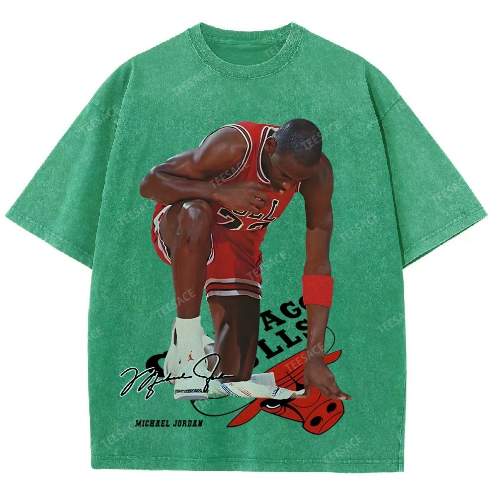 MICHAEL JORDAN Unisex Fit Washed T-Shirt