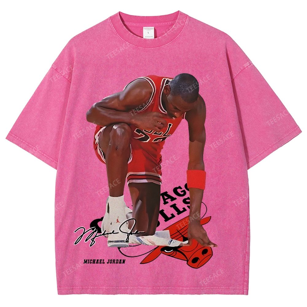 MICHAEL JORDAN Unisex Fit Washed T-Shirt