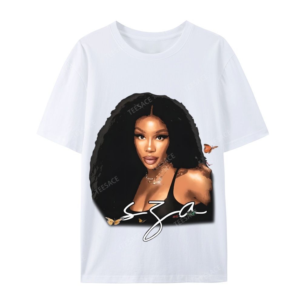 Unisex-Adult Ultra Cotton T-Shirt Graphic  SZA TEE