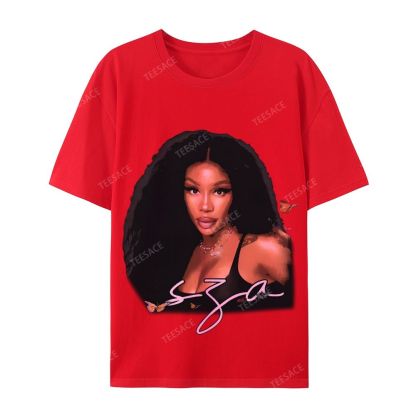 Unisex-Adult Ultra Cotton T-Shirt Graphic  SZA TEE