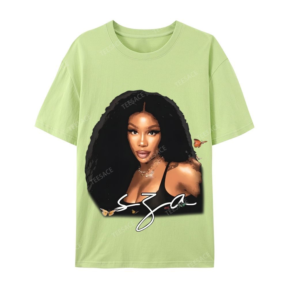 Unisex-Adult Ultra Cotton T-Shirt Graphic  SZA TEE
