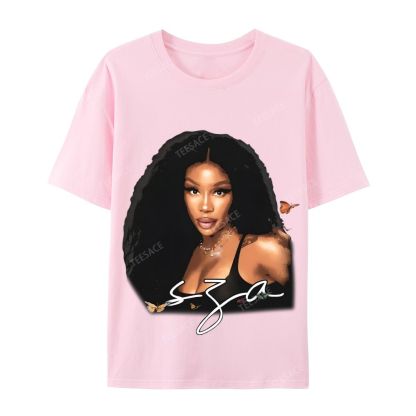 Unisex-Adult Ultra Cotton T-Shirt Graphic  SZA TEE