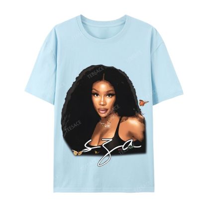 Unisex-Adult Ultra Cotton T-Shirt Graphic  SZA TEE