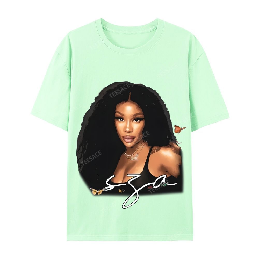 Unisex-Adult Ultra Cotton T-Shirt Graphic  SZA TEE