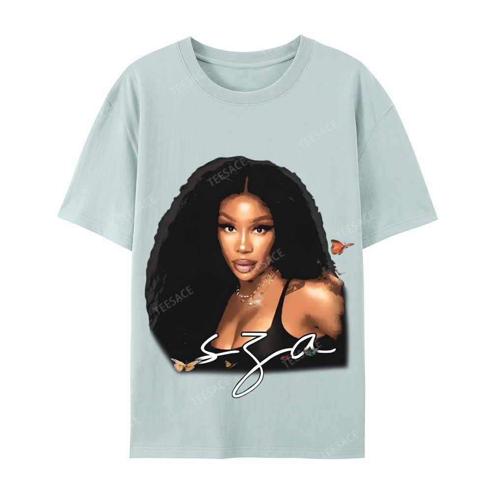 Unisex-Adult Ultra Cotton T-Shirt Graphic  SZA TEE