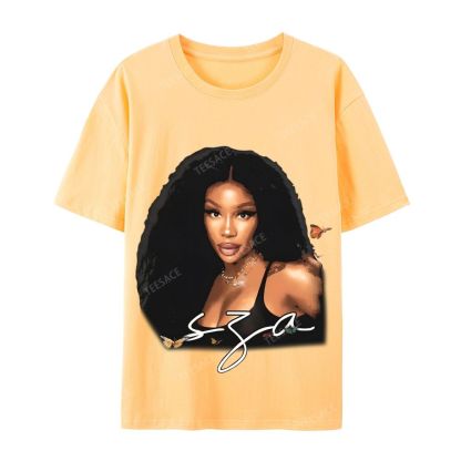 Unisex-Adult Ultra Cotton T-Shirt Graphic  SZA TEE