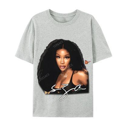 Unisex-Adult Ultra Cotton T-Shirt Graphic  SZA TEE
