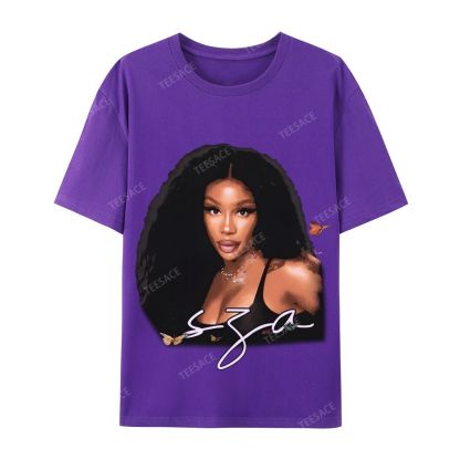 Unisex-Adult Ultra Cotton T-Shirt Graphic  SZA TEE