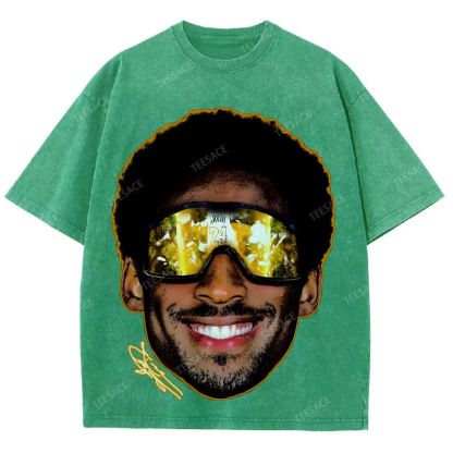 Unisex Fit Washed T-Shirt "Kobe Vision" Kobe Tee