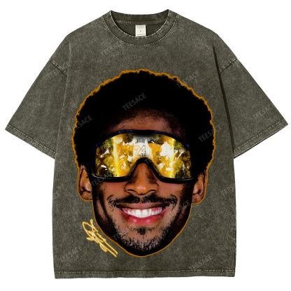 Unisex Fit Washed T-Shirt "Kobe Vision" Kobe Tee