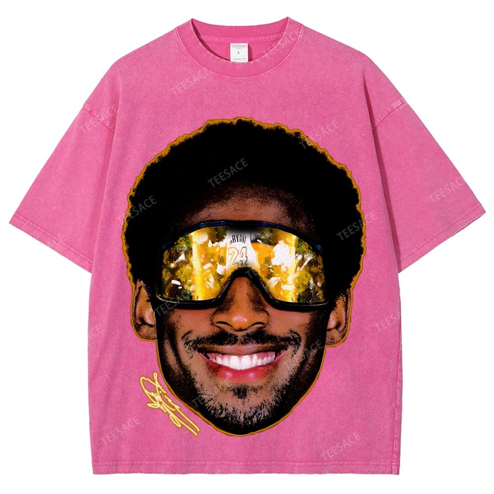 Unisex Fit Washed T-Shirt "Kobe Vision" Kobe Tee