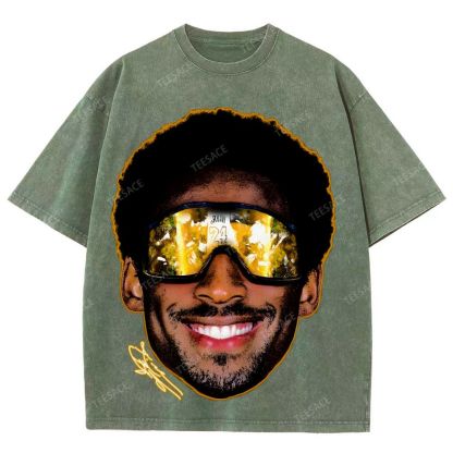 Unisex Fit Washed T-Shirt "Kobe Vision" Kobe Tee