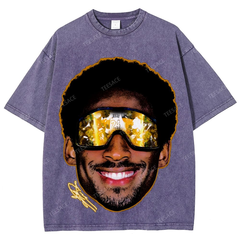Unisex Fit Washed T-Shirt "Kobe Vision" Kobe Tee