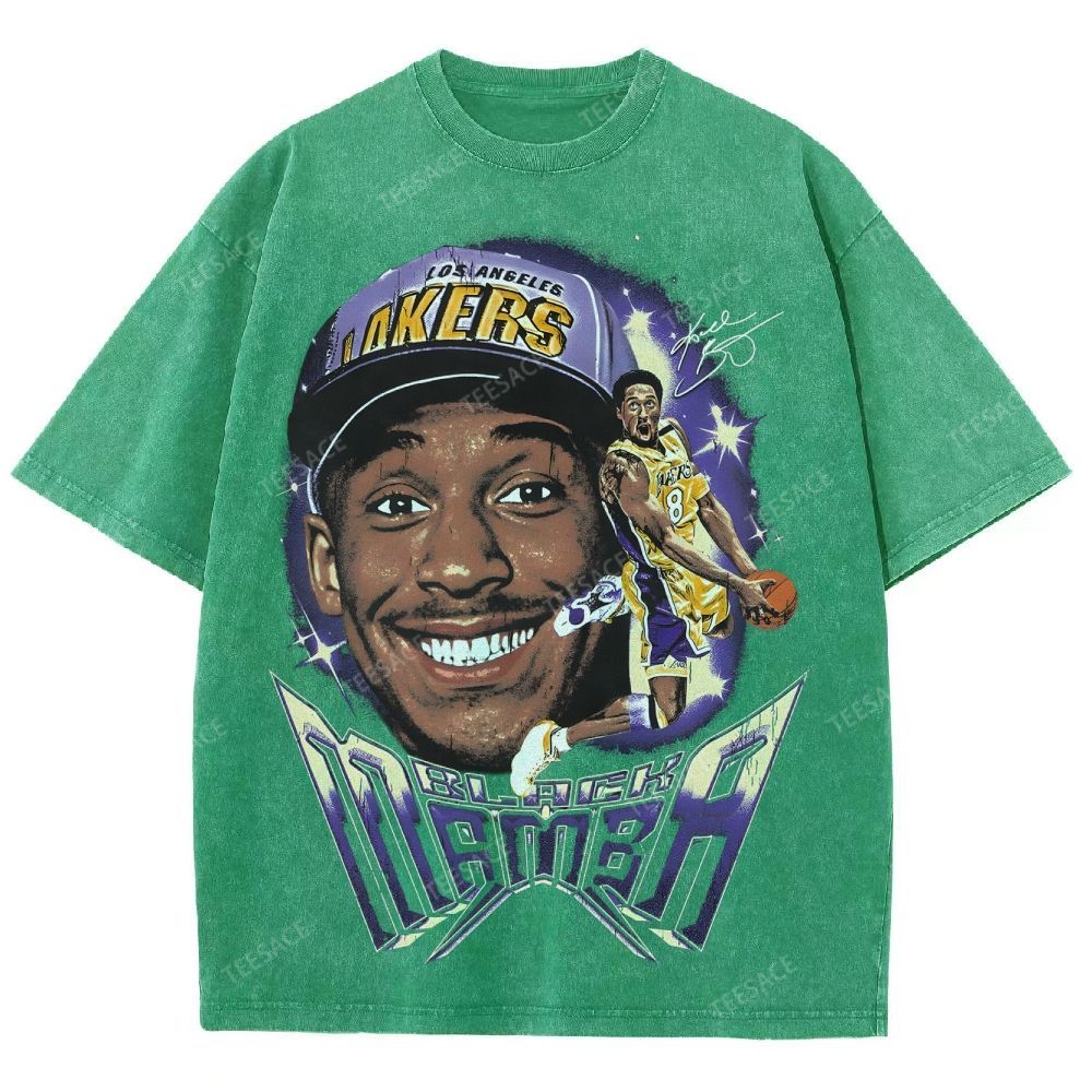 Unisex Fit Washed T-Shirt Kobe Tee