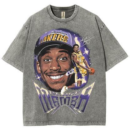 Unisex Fit Washed T-Shirt Kobe Tee