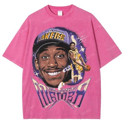 Unisex Fit Washed T-Shirt Kobe Tee