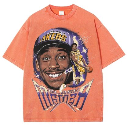 Unisex Fit Washed T-Shirt Kobe Tee