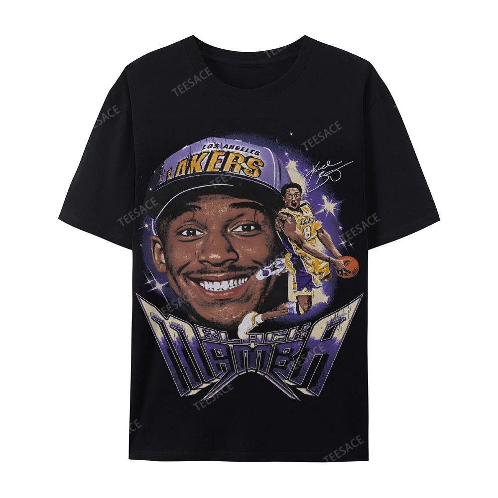 Casual Short Sleeve T-Shirt Kobe Tee