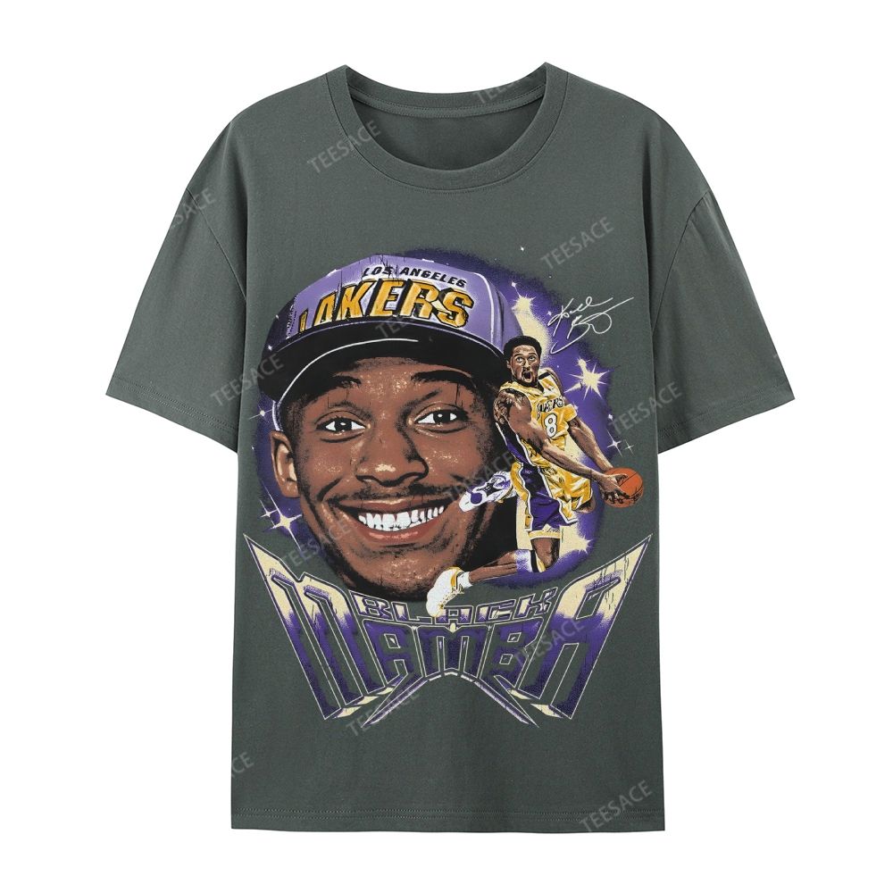 Casual Short Sleeve T-Shirt  Kobe Tee