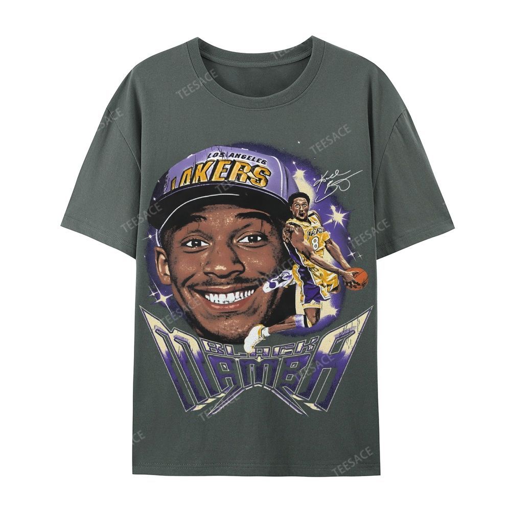 Casual Short Sleeve T-Shirt  Kobe Tee