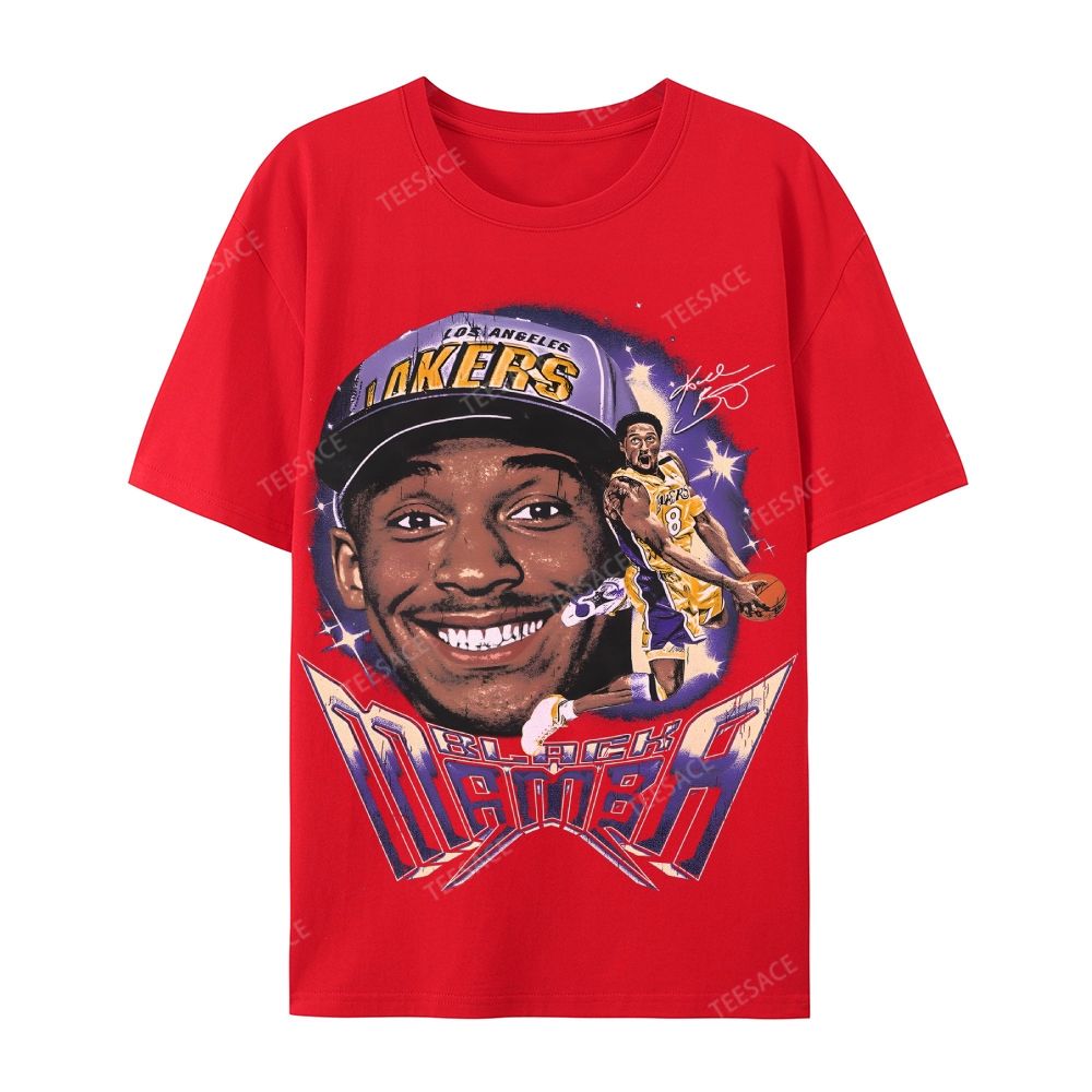 Casual Short Sleeve T-Shirt  Kobe Tee