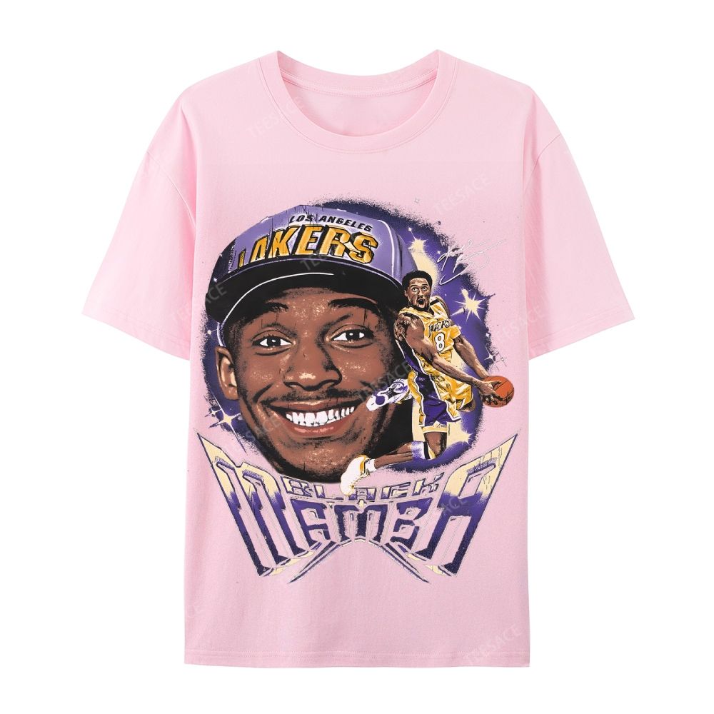 Casual Short Sleeve T-Shirt  Kobe Tee