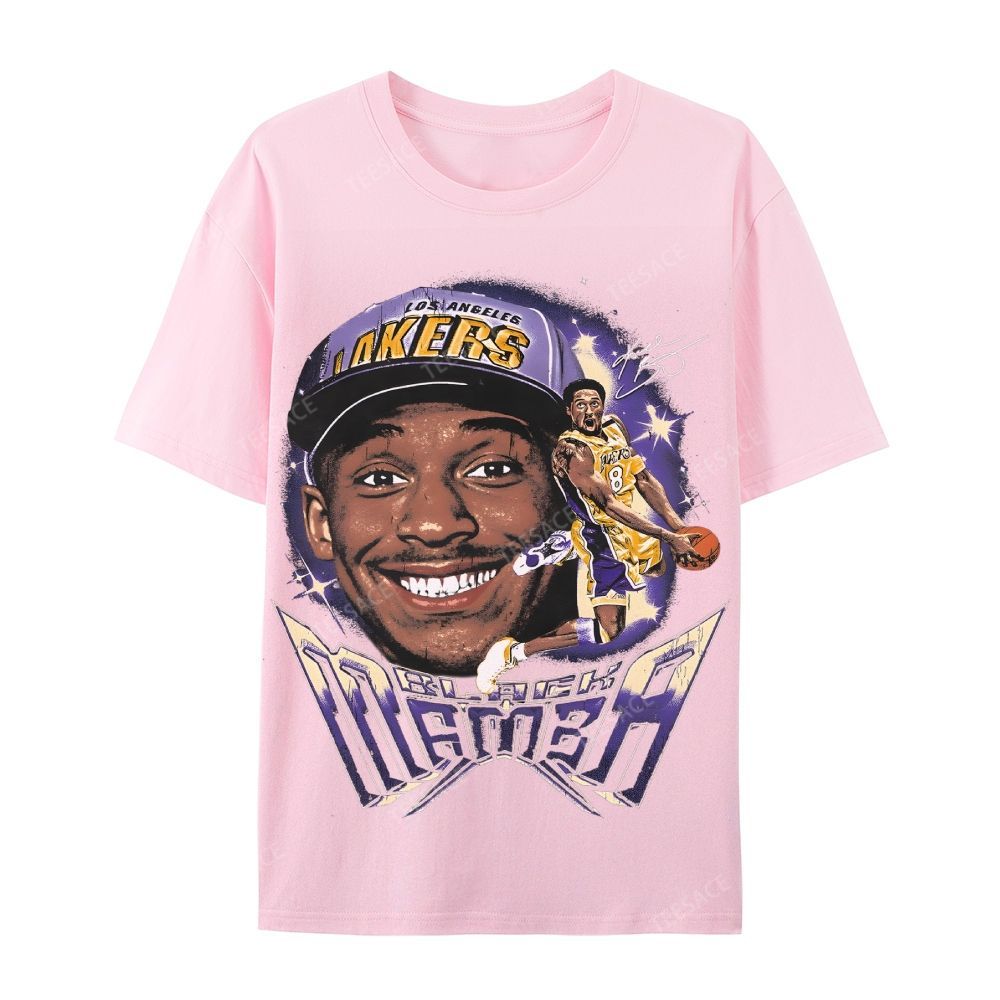Casual Short Sleeve T-Shirt  Kobe Tee