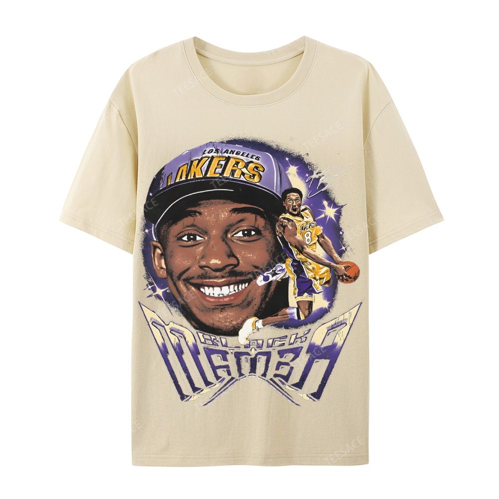 Casual Short Sleeve T-Shirt  Kobe Tee