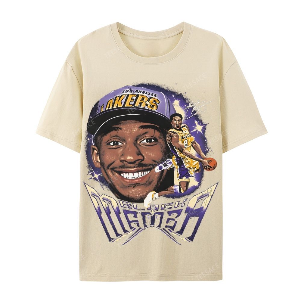 Casual Short Sleeve T-Shirt  Kobe Tee