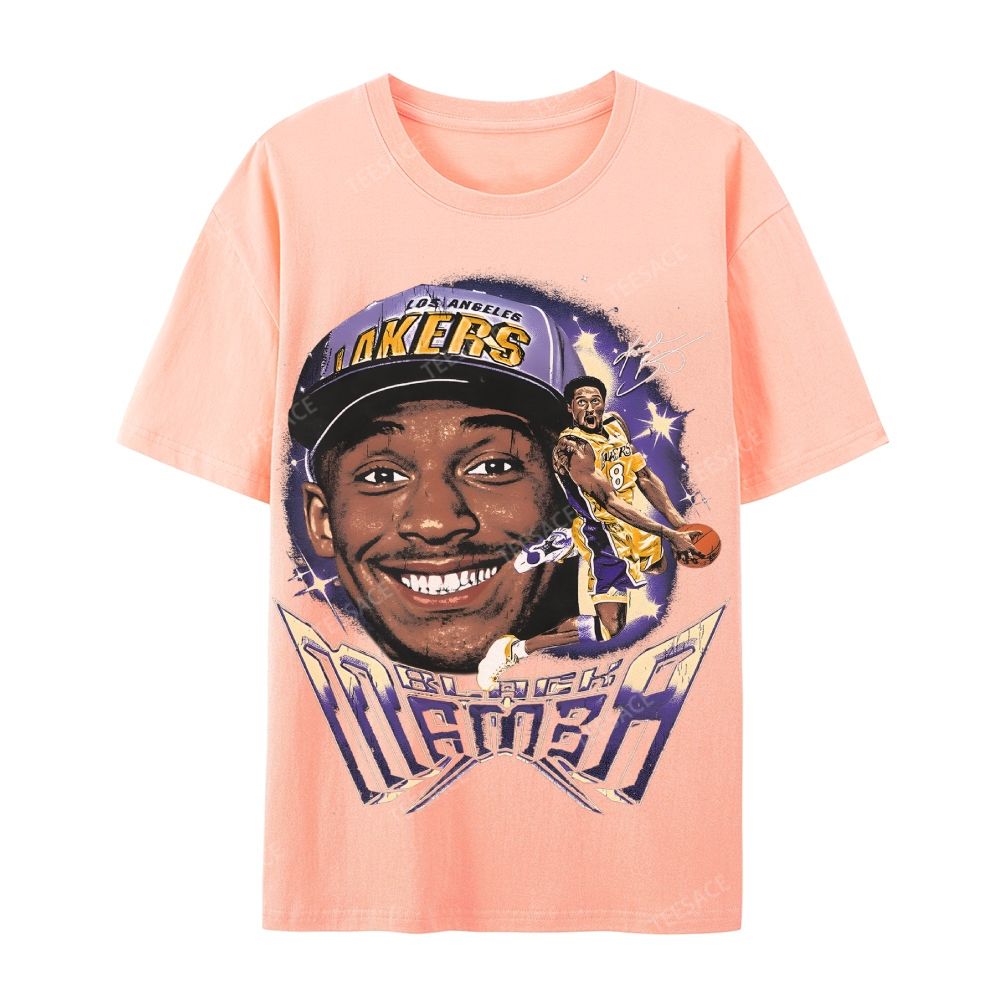 Casual Short Sleeve T-Shirt  Kobe Tee