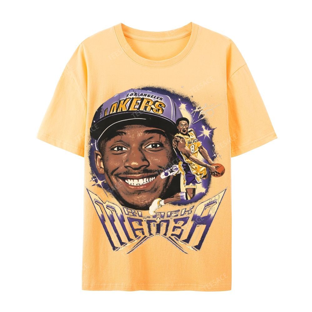 Casual Short Sleeve T-Shirt  Kobe Tee