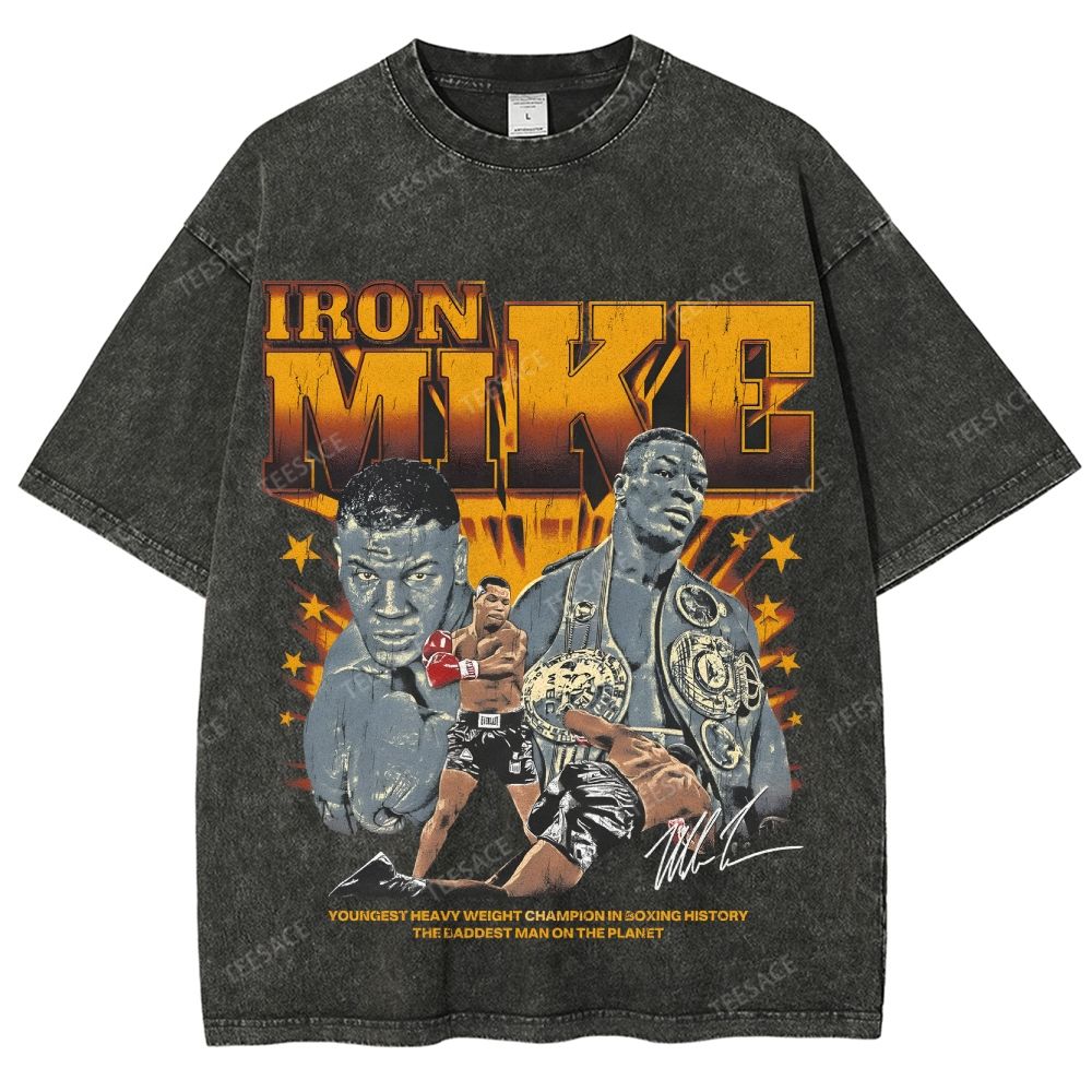 Unisex Fit Washed T-Shirt Tyson Tee