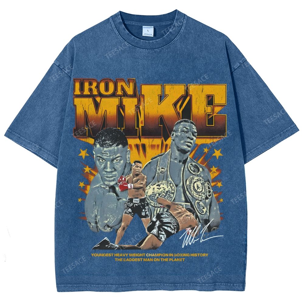 Unisex Fit Washed T-Shirt Tyson Tee