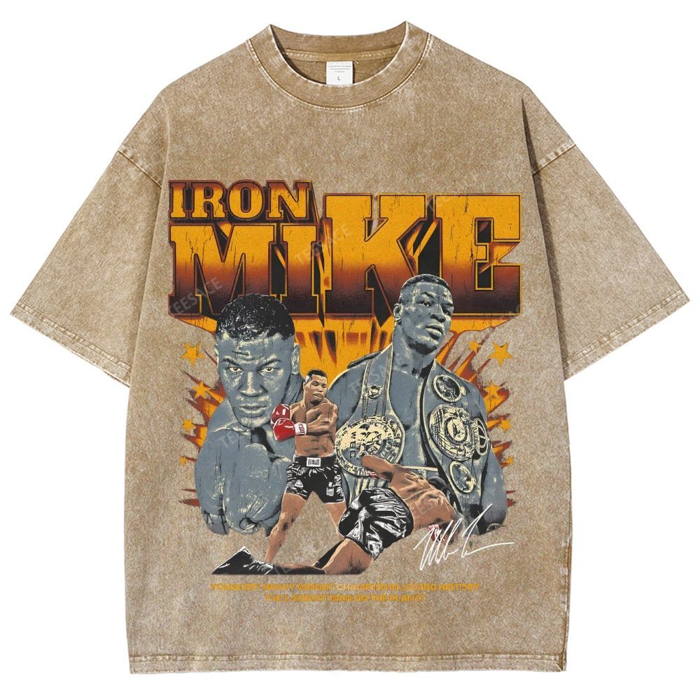 Unisex Fit Washed T-Shirt Tyson Tee