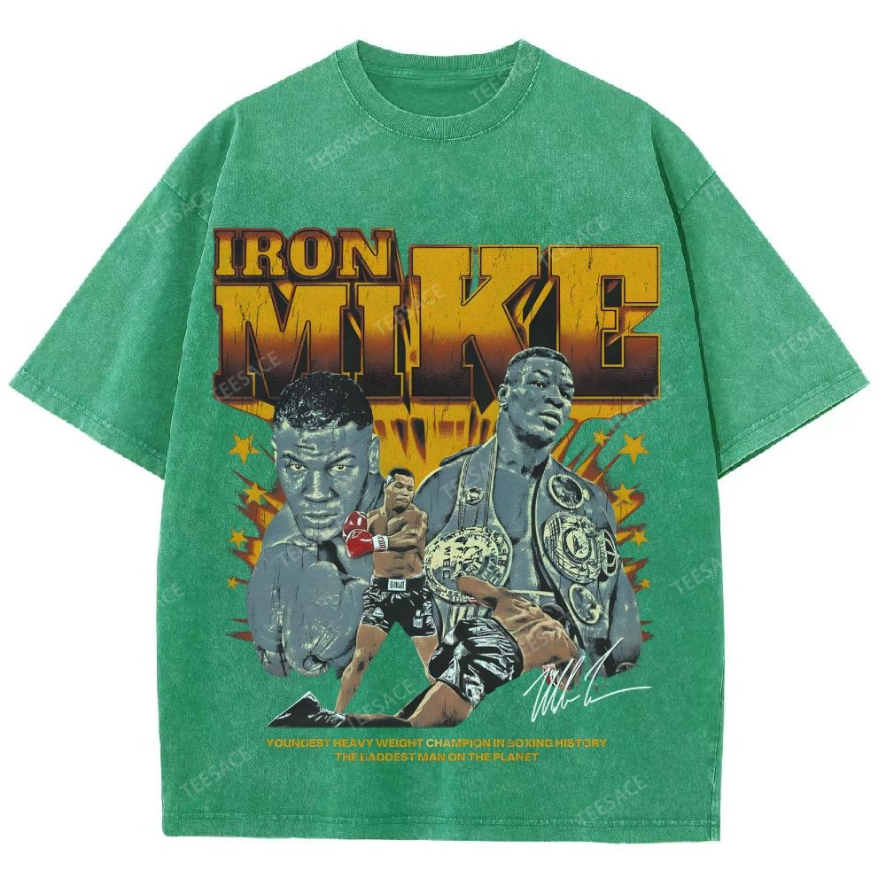 Unisex Fit Washed T-Shirt Tyson Tee