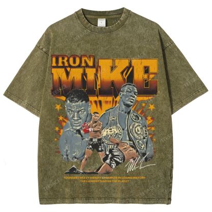 Unisex Fit Washed T-Shirt Tyson Tee